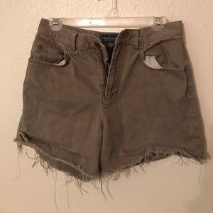 Ralph Lauren high waisted jean shorts